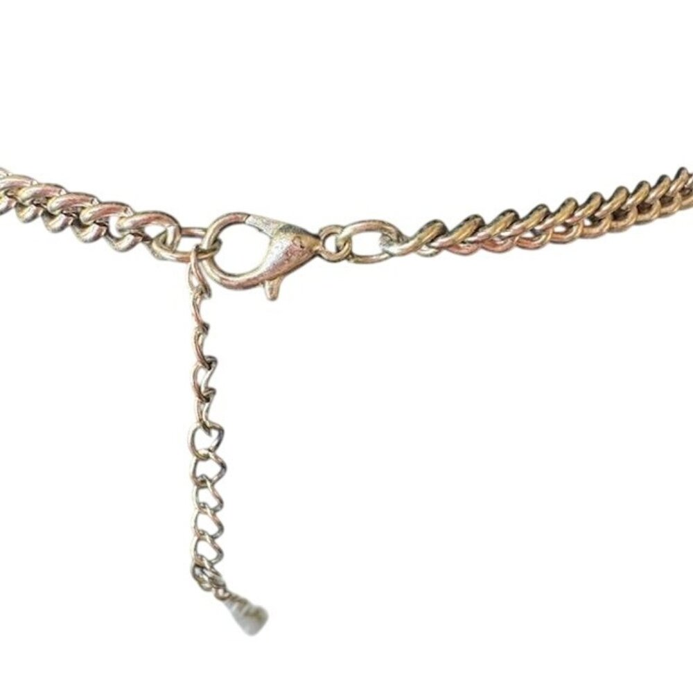 Statement Multi-Layer Turquoise Stone Necklace Wi… - image 4